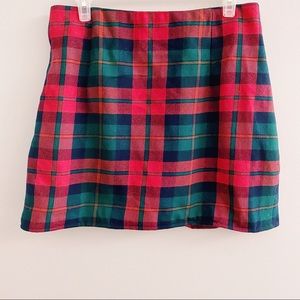 Plaid Women’s Mini Skirt MEDIUM